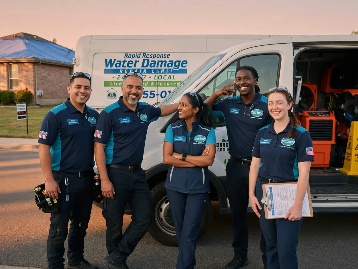 Water Damage Restoration company in Garciasville, TX