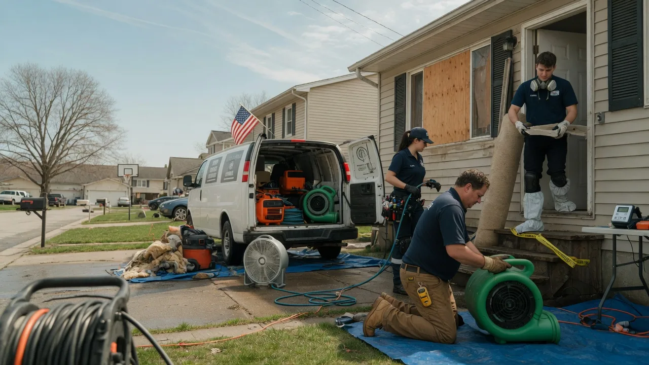 Water Damage Restoration in Garciasville, TX near me